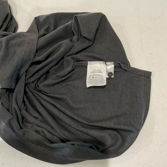 Nike Sun Run Dri-Fit Polo Shirt Short Sleeves Dark Grey Reflective Back Men’s S - Picture 10 of 10